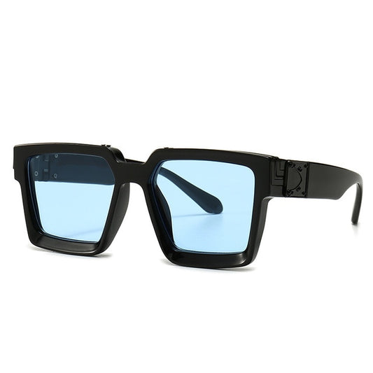 Shield Square Black Sunglasses
